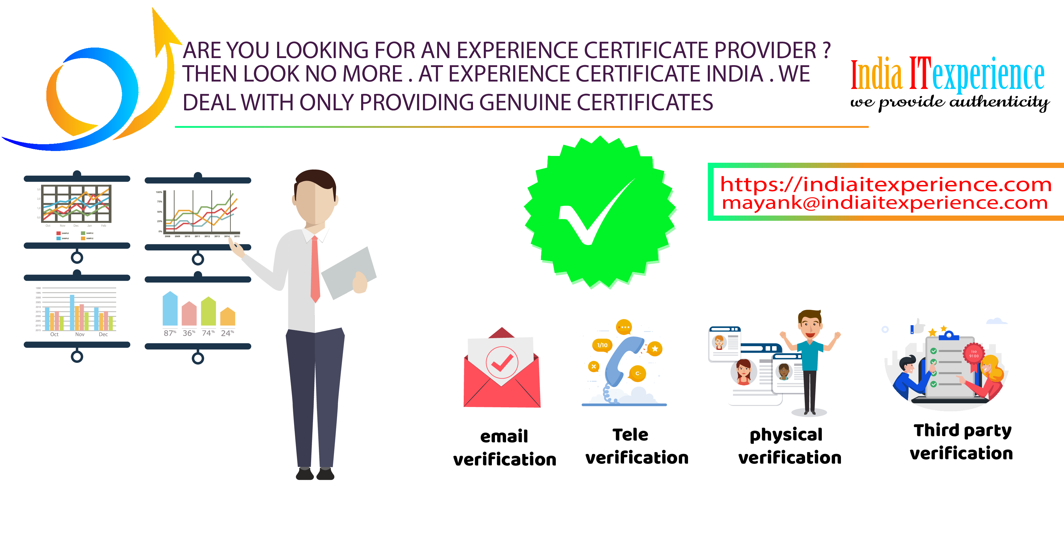 genuine experience certificate provider